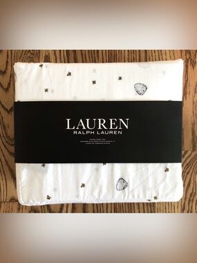Ralph Lauren Queen size Honey Bees Beehive floral sheet set - Brand New!